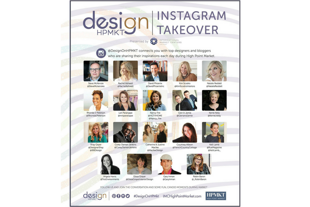 My Instagram Takeover at Design on High Point Market!