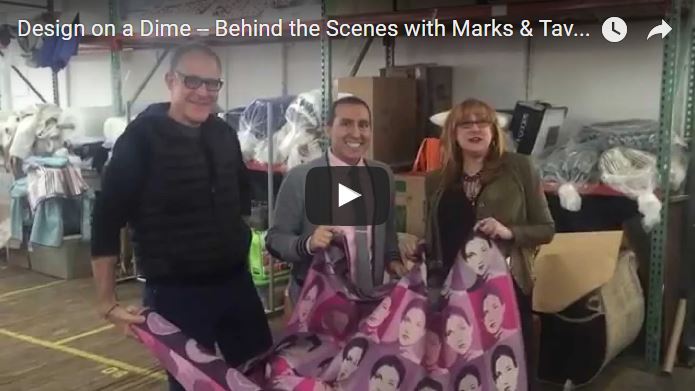 NEW VIDEO: Design on a Dime -- Behind the Scenes with Marks & Tavano