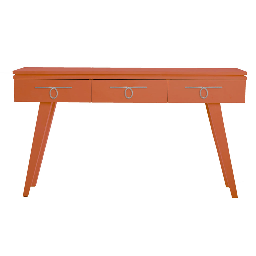 Baroness Orange Rochelle Console with Looped Small, front view
