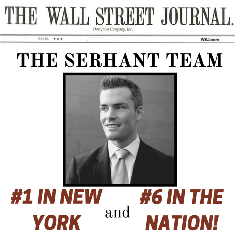 Media: The Serhant Team named the #1 TEAM by Sales Volume in New York and #6 in the ENTIRE COUNTRY!