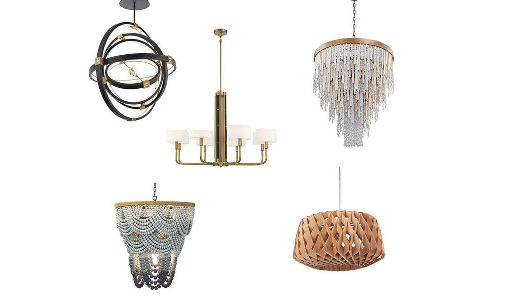 Chandeliers with Unexpected Accents