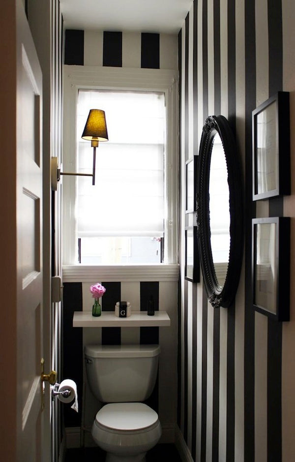 Handsome Classic: Top Picks for Striped Bathrooms