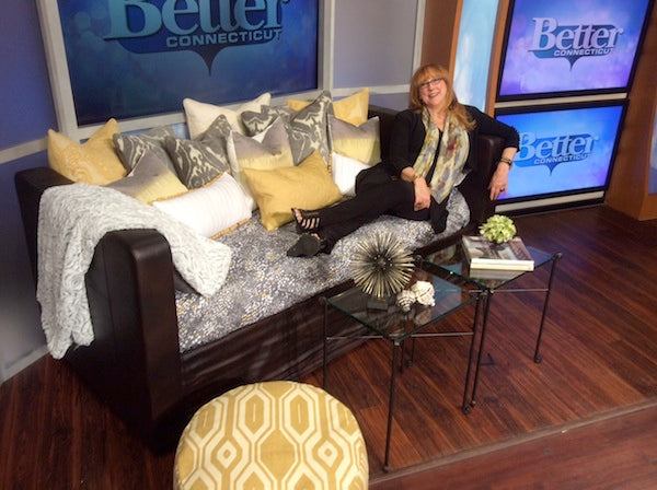 Through My Eyes: My Better Connecticut TV Daybed Decorating Segment