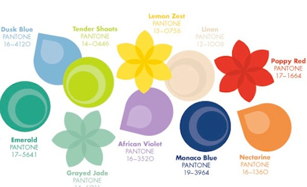 Tuesday’s Trends: Pantone Fashion Color Trends 2013