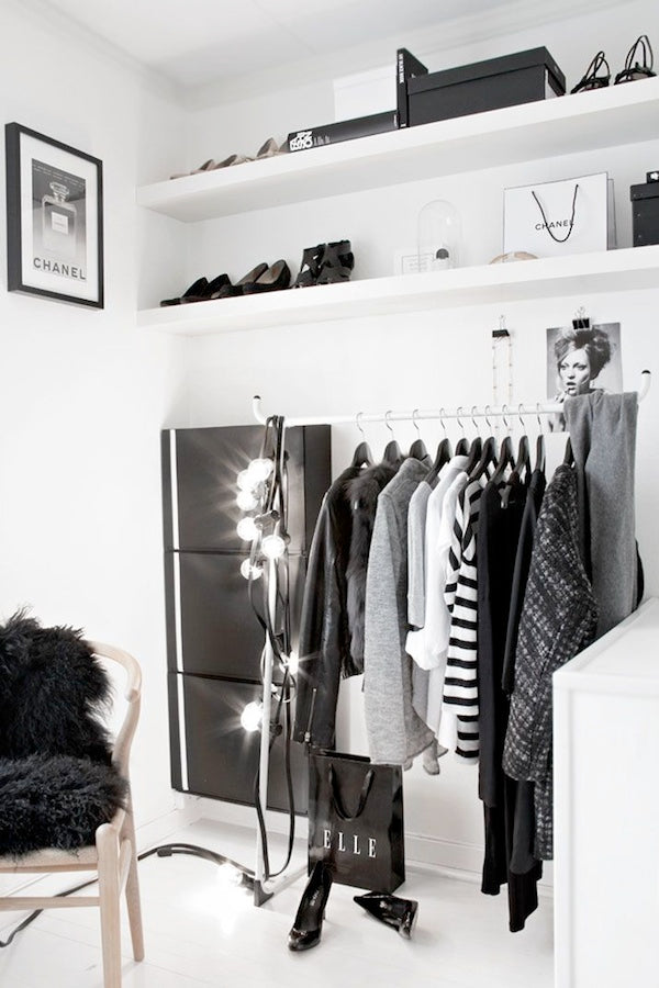 The Extra Mile: How to Store Clothes Without a Closet
