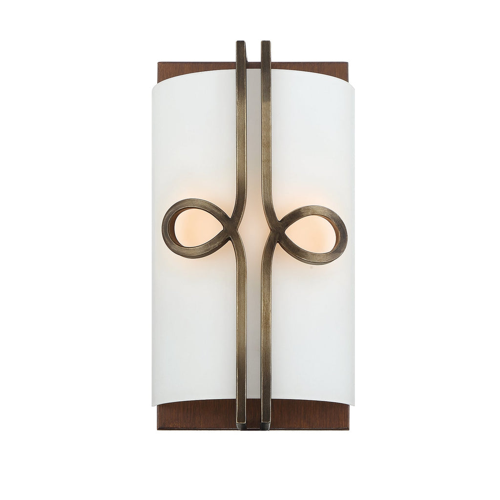 Yorkville 2 Light Wall Sconce, front view