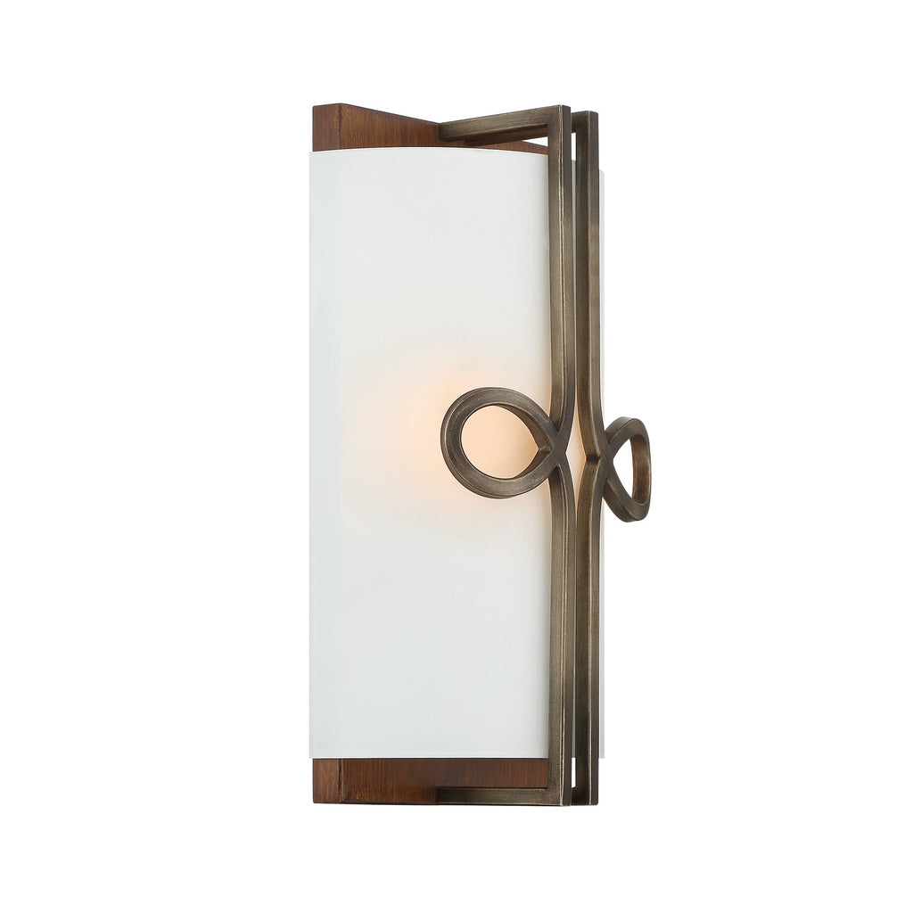 Yorkville 2 Light Wall Sconce, angled side view