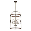 Yorkville 4 Light Pendant, angled front view