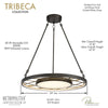 28" Tribeca LED Pendant, dimensions and specs