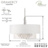 Gramercy 3 Light Pendant, dimensions and specs