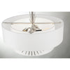 Gramercy 4 Light Pendant, top angled front view