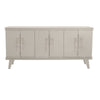 Light Taupe Rochelle Credenza with Comb Large, front view