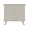 Light Taupe Rochelle Dresser with Comb Junior, front view