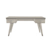 Light Taupe Rochelle Writing Desk with Looped Small, front view