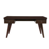 Perfect Walnut Rochelle Writing Desk with Comb Junior, front view
