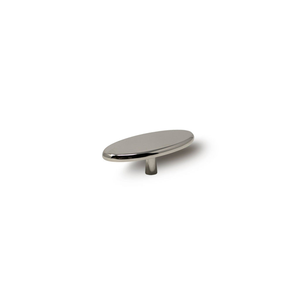 Polished Nickel Lusive Medium Pull, front view