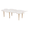 Lotus Coffee Table Style A, angled view
