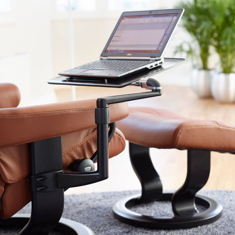 Stressless Attachable Computer Table On Arm Rest