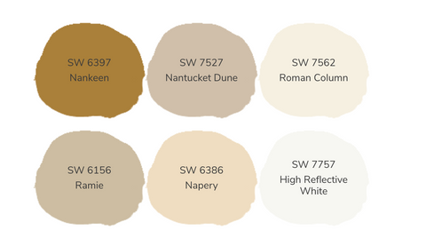 Color Ways Gold Glow Color Palette