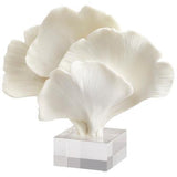 White Gingko Sculpture