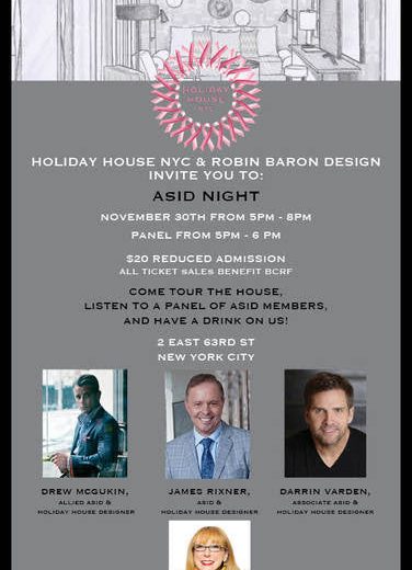 Fab Event: ASID Night at Holiday House NYC