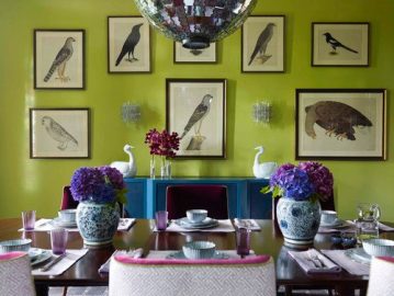 Shades of Green: Traditional Hues Go Glam