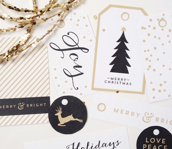 Something Special: Top Picks for Holiday Printable Gift Tags