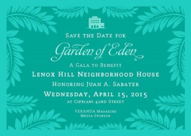 Fab Events: Lenox Hill Neighborhood House